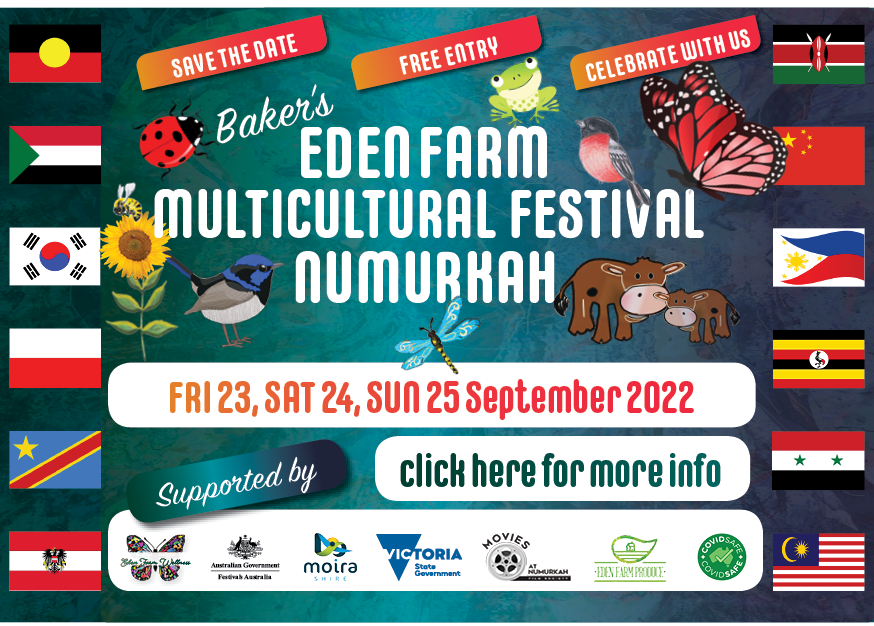 A picture of the eden farm multicultural festival details
